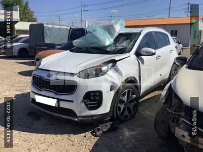 Photo 1 of 11: 2018 Kia Sportage, VIN KNAPN813BJK525332 — Korean insurance auction