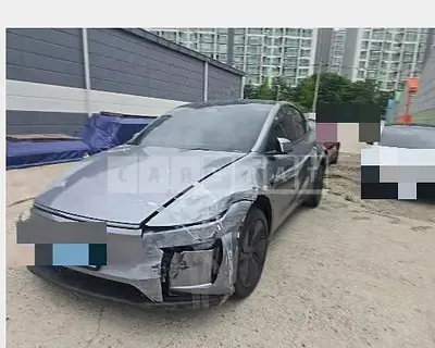 Photo 1 of 9: 2025 Tesla Model Y RWD — Korean insurance auction