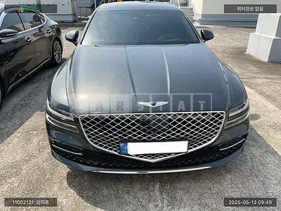 Photo 1 of 11: 2021 Genesis G80, VIN KMTGB41CBNU105145 — Korean insurance auction