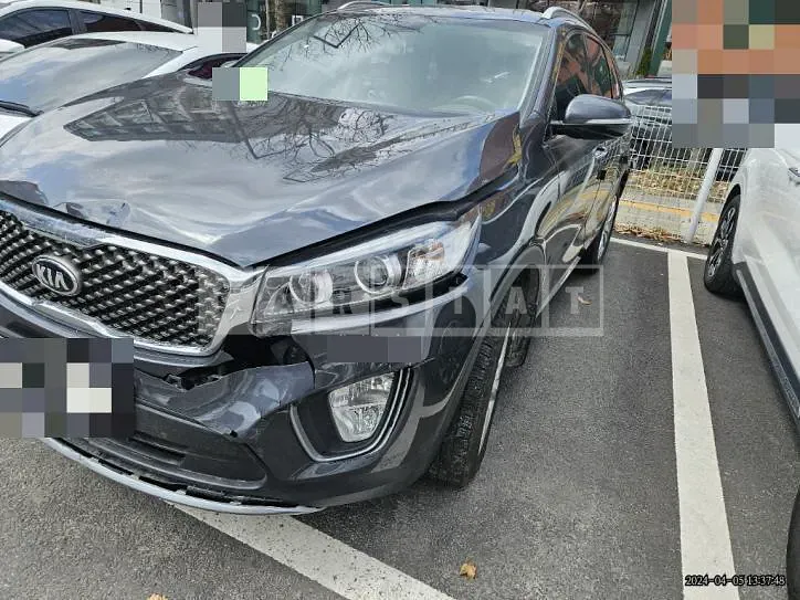 Photo 2 of 6: 2016 Kia Sorento 2.0, VIN KNAPS81ABGA263117 — Korean insurance auction