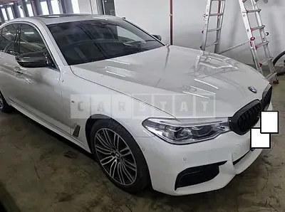 Photo 1 of 11: 2018 BMW 530i xDrive, VIN WBAJD910XJWC84070 — Korean insurance auction