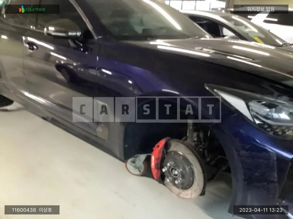 Photo 2 of 12: 2018 Kia Stinger, VIN KNAE751CDKS049089 — Korean insurance auction