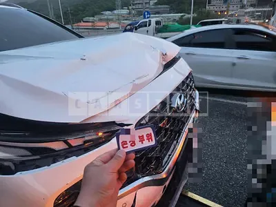 Photo 1 of 20: 2020 Hyundai Santa Fe TM 2.2 (Diesel) — Korean insurance auction