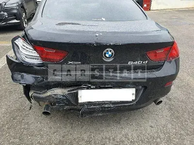 Photo 1 of 9: 2015 BMW 640d xDrive Gran Coupe, VIN WBA6A8101FGJ89310 — Korean insurance auction