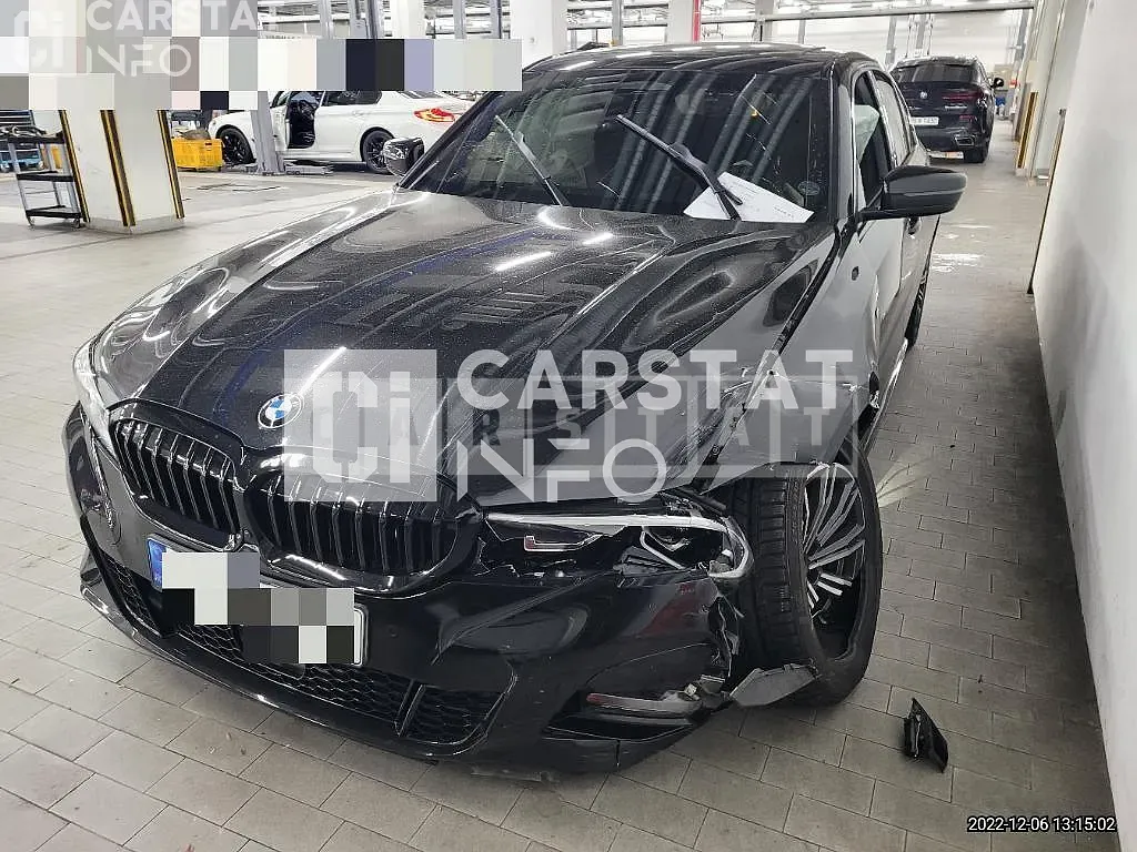 Photo 2 of 16: 2021 BMW 320d xDrive, VIN WBA5V7109MFK50190 — Korean insurance auction