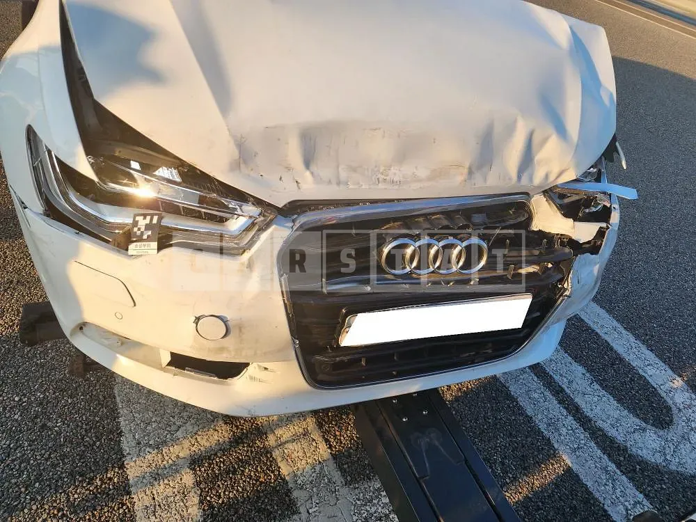 Photo 2 of 6: 2015 Audi A6 35 TDI, VIN WAUZZZ4G8FN045818 — Korean insurance auction