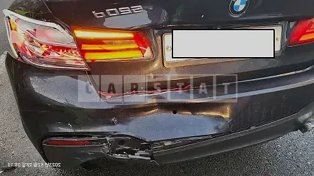 Photo 2 of 9: 2018 BMW 520d, VIN WBAJC3108JWB77633 — Korean insurance auction