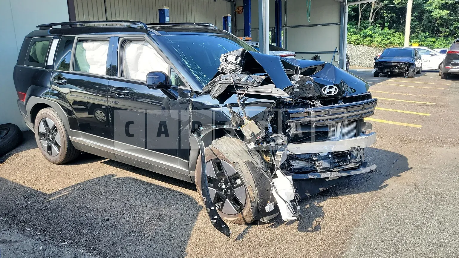 Photo 2 of 8: 2024 Hyundai Santa Fe — Korean insurance auction