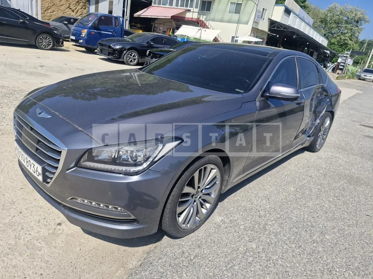 Photo 2 of 16: 2015 Hyundai Genesis, VIN KMHGM41DDGU125744 — Korean insurance auction
