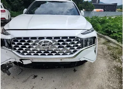Photo 1 of 9: 2021 Hyundai Santa Fe — Korean insurance auction