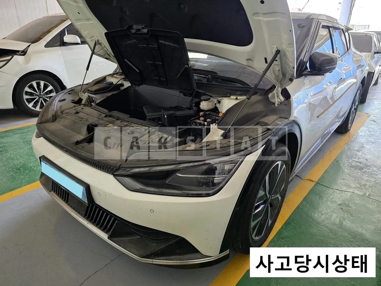 Photo 2 of 7: 2023 Kia EV6, VIN KNAC381AFRA177886 — Korean insurance auction