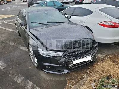 Photo 1 of 6: 2016 Audi A6 50 TFSI quattro, VIN WAUZZZ4G0GN035284 — Korean insurance auction