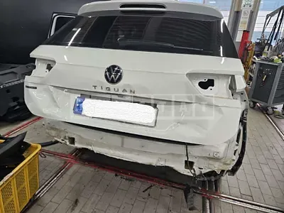 Photo 1 of 14: 2023 Volkswagen Tiguan Allspace, VIN WVGZZZ5N5PM003979 — Korean insurance auction