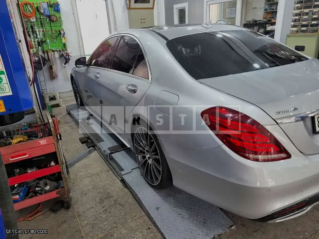 Photo 2 of 9: 2017 Mercedes-Benz S350d 4Matic, VIN WDDUF3DB5HA329253 — Korean insurance auction