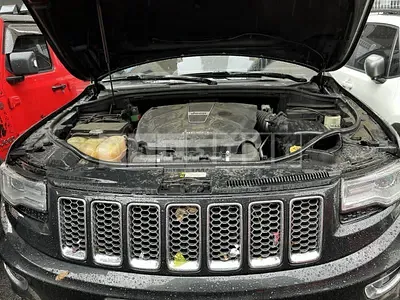 Photo 1 of 8: 2015 Jeep Straw Grand Cherokee, VIN 1C4RJFJM9FC918734 — Korean insurance auction