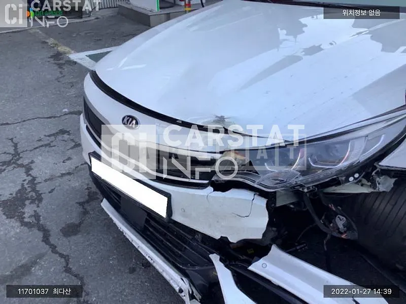 Photo 2 of 15: 2018 Kia K5 Hybrid, VIN KNAGT41EBKA031614 — Korean insurance auction