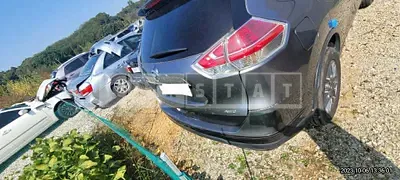 Photo 1 of 8: 2016 Renault-Samsung Nissan Rogue, VIN KNMAT2MV8GP608041 — Korean insurance auction