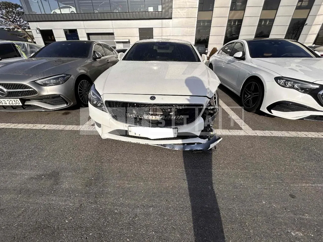Photo 2 of 18: 2015 Mercedes-Benz CLS250 BlueTec 4Matic, VIN WDDLJ9HB9FA152792 — Korean insurance auction
