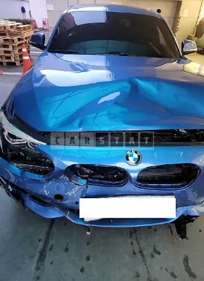 Photo 1 of 18: 2018 BMW 118d, VIN WBA1S5106J5L13839 — Korean insurance auction