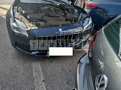 Photo 1 of 50: 2020 Maserati Quattroporte, VIN ZAM56XPG3L1348479 — Korean insurance auction