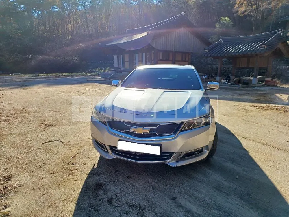 Photo 2 of 13: 2015 Chevrolet Impala, VIN 1G1155S34GU100866 — Korean insurance auction