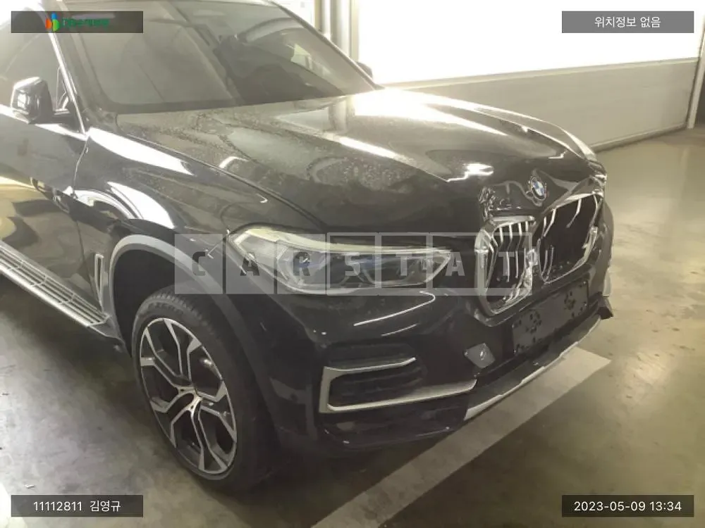 Photo 2 of 8: 2022 BMW X5 xDrive40i, VIN WBACR6106N9L63925 — Korean insurance auction