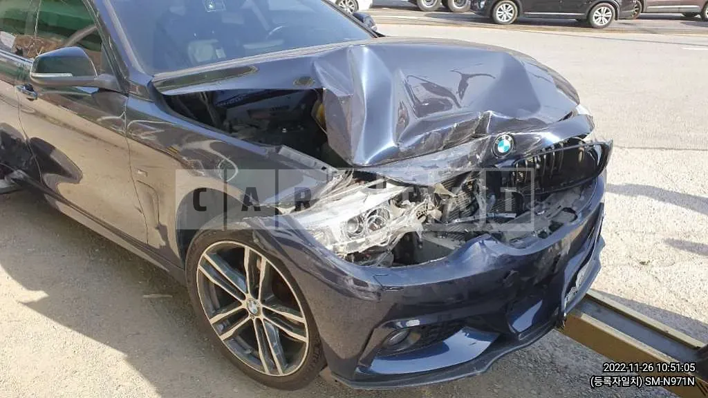 Photo 2 of 7: 2015 BMW 420d xDrive Gran Coupe, VIN WBA4B7101FD957920 — Korean insurance auction