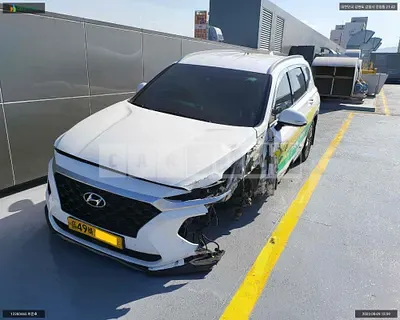 Photo 1 of 16: 2019 Hyundai Santa Fe, VIN KMHS281BDKU168208 — Korean insurance auction