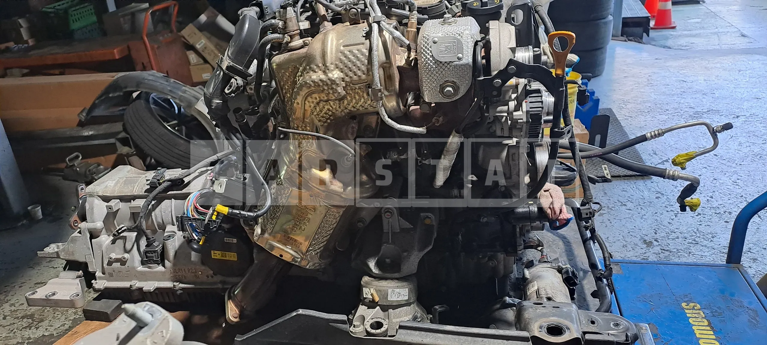 Photo 2 of 3: 2022 Genesis (parts) G70 Short Engine — Korean insurance auction