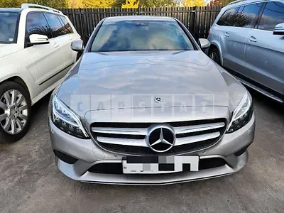 Photo 1 of 14: 2019 Mercedes-Benz C220 d, VIN WDDWF1EB7KR432405 — Korean insurance auction