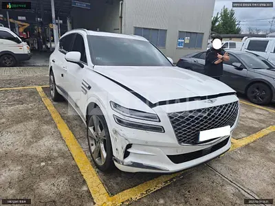 Photo 1 of 24: 2022 Genesis GV80, VIN KMTHB81DBNU130822 — Korean insurance auction