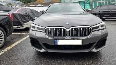 Photo 1 of 9: 2022 BMW 520i, VIN WBA11BH08NWX47493 — Korean insurance auction