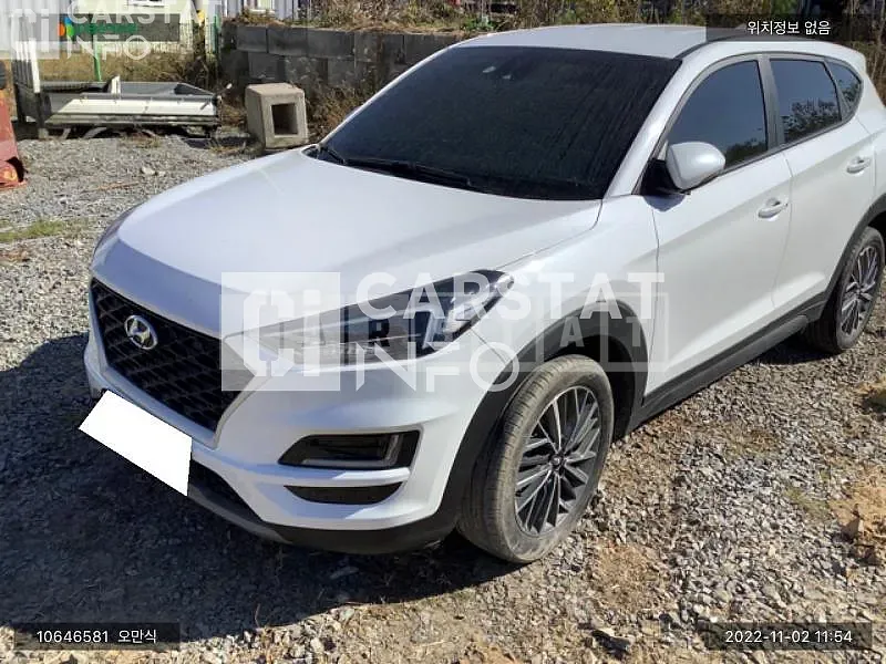 Photo 2 of 10: 2019 Hyundai Tucson, VIN KMHJ3812GKU139253 — Korean insurance auction