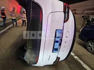 Photo 1 of 10: 2025 Tesla Model Y RWD — Korean insurance auction