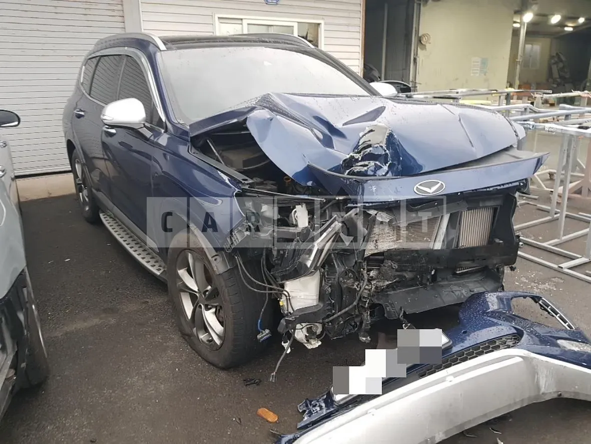 Photo 2 of 9: 2018 Hyundai Santa Fe TM 2.0, VIN KMHS581BBKU079646 — Korean insurance auction
