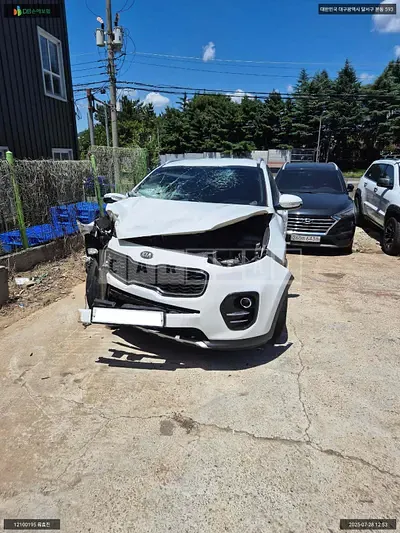 Photo 1 of 7: 2016 Kia Sportage, VIN KNAPM813DGK153738 — Korean insurance auction