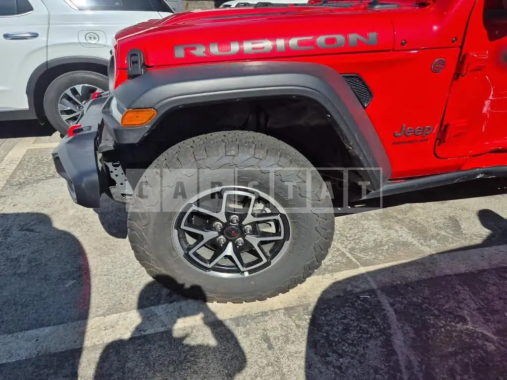 Photo 2 of 22: 2024 Jeep Zip Wrangler Rubicon, VIN 1C4PJXFN8RW340448 — Korean insurance auction