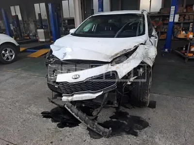 Photo 1 of 15: 2017 Kia Sportage, VIN KNAPN813DHK290184 — Korean insurance auction