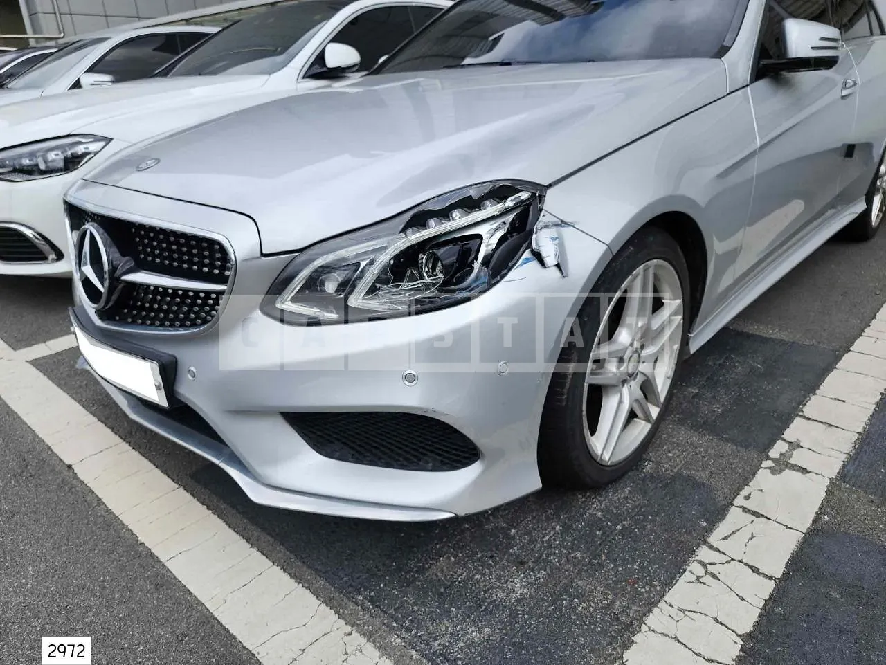 Photo 2 of 7: 2015 Mercedes-Benz E350 BlueTec 4Matic, VIN WDDHF9EB1GB198673 — Korean insurance auction