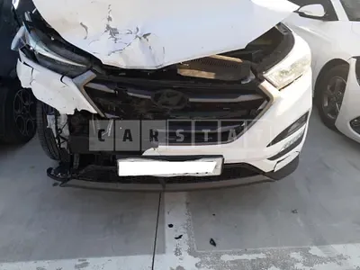 Photo 1 of 14: 2015 Hyundai Tucson, VIN KMHJ381ADGU102593 — Korean insurance auction