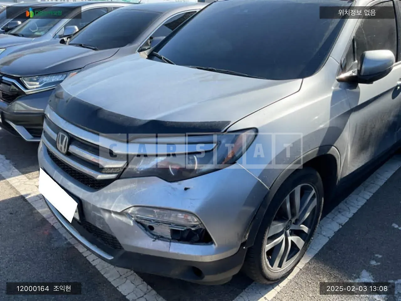 Photo 2 of 17: 2016 Honda Pilot, VIN 5FNYF6850GB201329 — Korean insurance auction