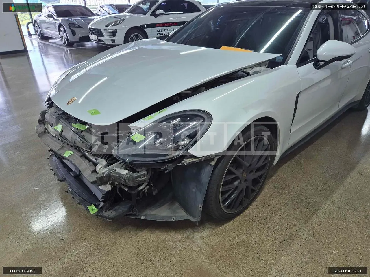 Photo 2 of 9: 2018 Porsche Panamera 4, VIN WP0AA2975JL112953 — Korean insurance auction
