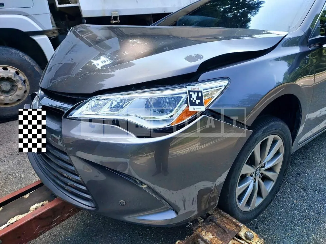 Photo 2 of 24: 2017 Toyota Camry Hybrid, VIN 4T1BD1FK8HU223530 — Korean insurance auction