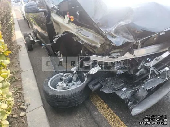 Photo 2 of 12: 2025 Tesla Model Y LongRange — Korean insurance auction