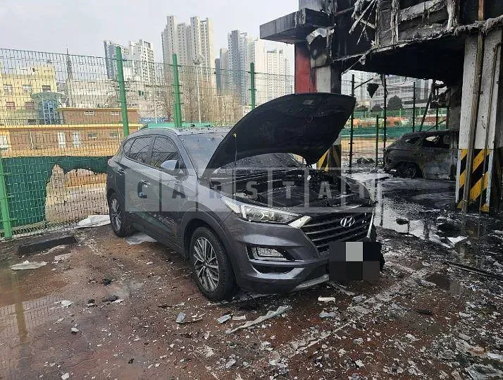 Photo 2 of 11: 2018 Hyundai Tucson — Korean insurance auction