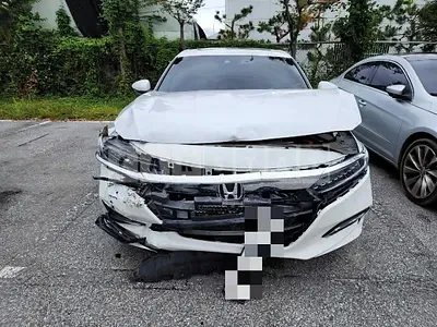 Photo 1 of 37: 2020 Honda Accord Hybrid, VIN 1HGCV3690LA510381 — Korean insurance auction