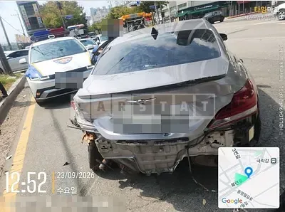 Photo 1 of 12: 2019 Genesis G70 AWD — Korean insurance auction