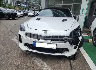 Photo 1 of 41: 2021 Kia Stinger, VIN KNAE351DBMS098312 — Korean insurance auction