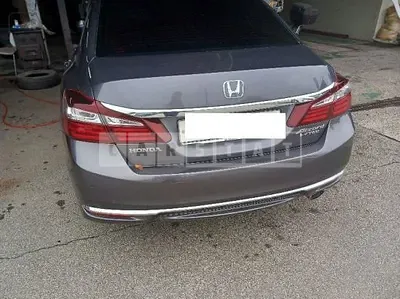 Photo 1 of 46: 2017 Honda Accord 2.4, VIN 1HGCR2680HA514833 — Korean insurance auction