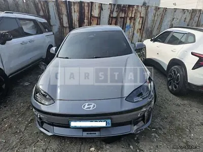 Photo 1 of 26: 2023 Hyundai IONIQ 6, VIN KMHM241AFPA010035 — Korean insurance auction